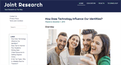 Desktop Screenshot of joint-research.org
